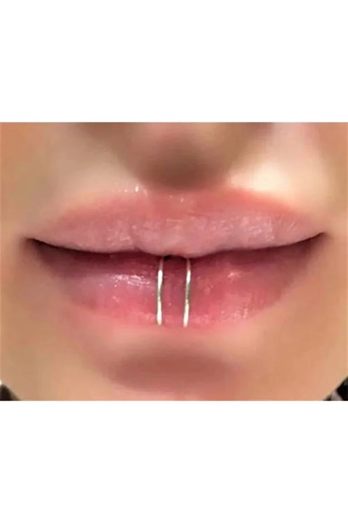 Clip On Fake Piercing Unisex Lip Nose Ear Cartilage Non Piercing
